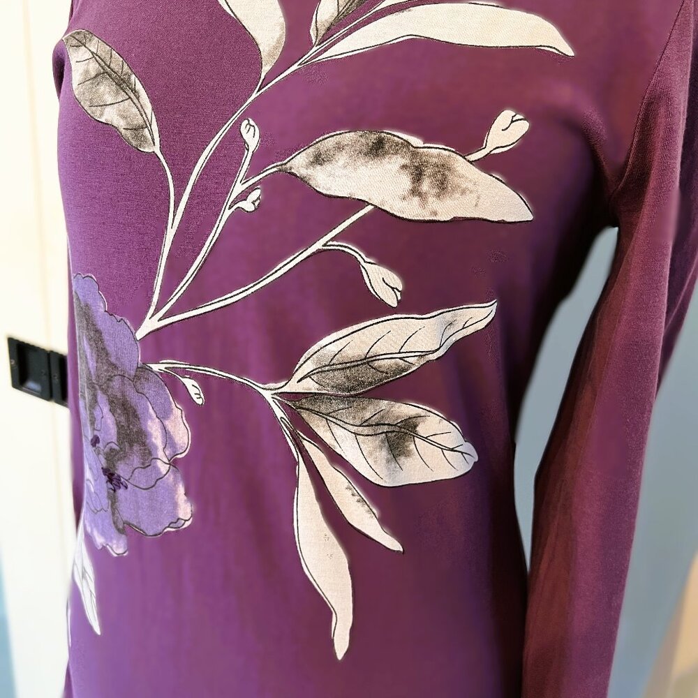 Jackpot Purple Long Sleeve Top (UK Large)